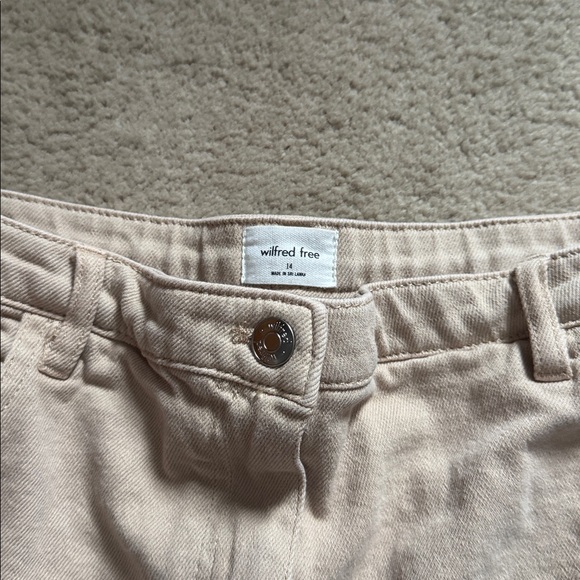 Wilfred Free High Rise Straight Leg Jeans Size 14 - Picture 2 of 4